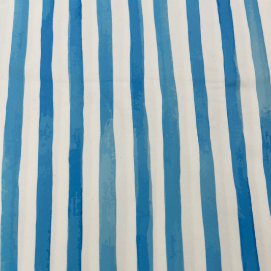 Painted Blue Stripes