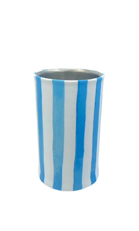 Painted Blue Stripes