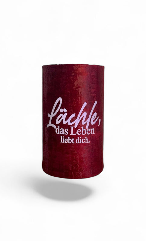 Lächle, das Leben liebt dich.