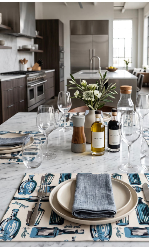 TischSets (2Stk.) "Bottle Chic"