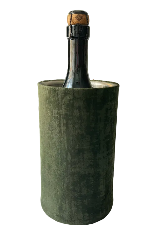 Vintage Samt ROYAL -dunkelgrün-